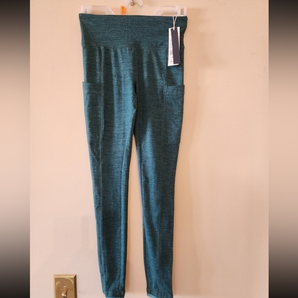Vineyard Vines performance leggings deep juniper xxs